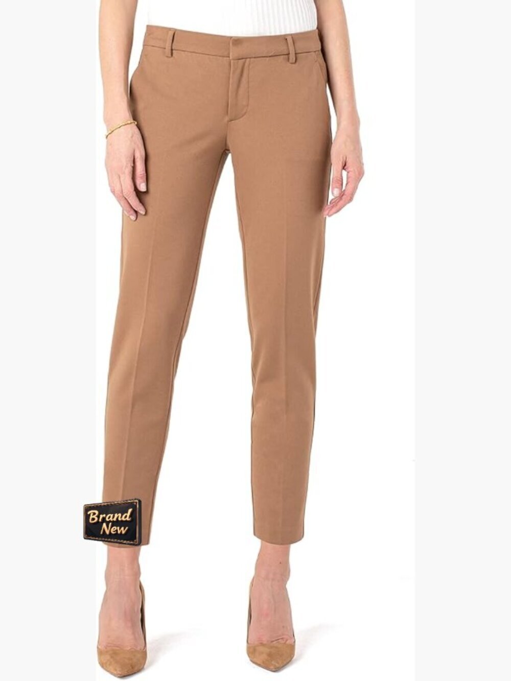 Petite Kelsey Super Stretch Trouser 27" Inseam Work Pants